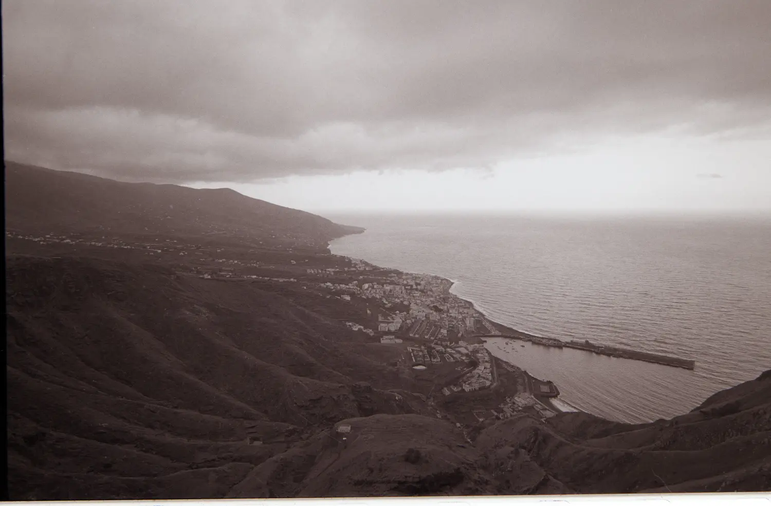 Panorámica de Santa Cruz de La Palma